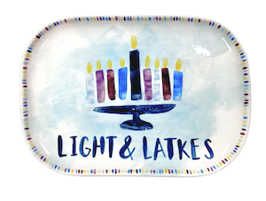 Westchester Hanukkah Light & Latkes Platter