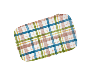Westchester Fall Plaid Plate